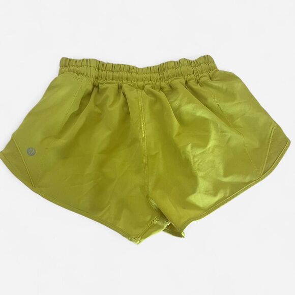 Lululemon Women's Yellow Shorts - Picture 1 of 2